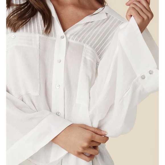 Spell white button down shirt - SOLD OUT - Picture 11 of 16